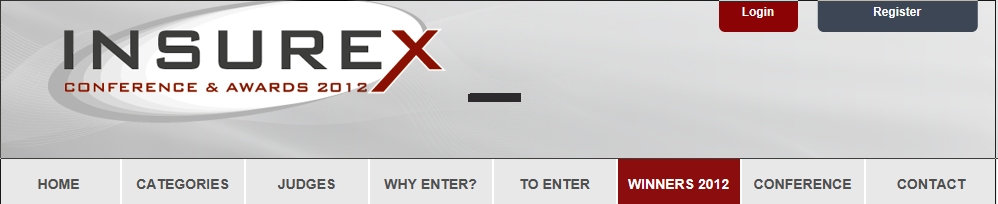 Insurex Awards Banner